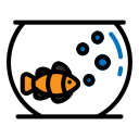 external aquarium-pet-shop-creatype-filed-outline-colourcreatype icon