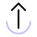 external arrow-basic-creatype-filed-outline-colourcreatype icon