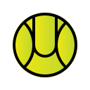 external ball-sport-creatype-filed-outline-colourcreatype-11 icon