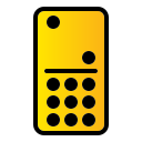 external casino-domino-dot-creatype-filed-outline-colourcreatype-2 icon