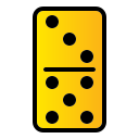 external casino-domino-dot-creatype-filed-outline-colourcreatype-3 icon