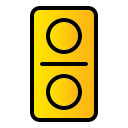 external casino-domino-dot-creatype-filed-outline-colourcreatype-7 icon