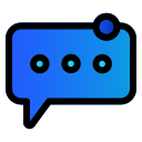 external chat-ui-basic-creatype-filed-outline-colourcreatype icon