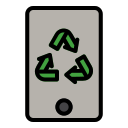 external device-ecology-recycling-filed-outline-creatype-filed-outline-colourcreatype icon
