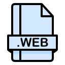 external document-file-extension-web-format-file-creatype-filed-outline-colourcreatype-2 icon