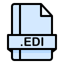 external edi-data-file-extension-field-outline-creatype-filed-outline-colourcreatype icon