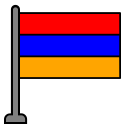 external flag-flags-creatype-filed-outline-colourcreatype-7 icon