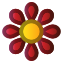 external flower-spring-creatype-filed-outline-colourcreatype icon
