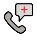 external phone-healthy-medic-creatype-filed-outline-colourcreatype icon