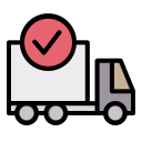 external truck-shipping-and-logistic-creatype-filed-outline-colourcreatype-2 icon