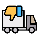 external truck-shipping-and-logistic-creatype-filed-outline-colourcreatype icon