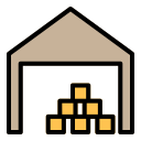 external warehouse-shipping-and-logistic-creatype-filed-outline-colourcreatype icon
