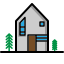 external building-realestate-creatype-filed-outline-undefined-3 icon