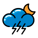 external cloud-weather-creatype-filed-outline-undefined-3 icon