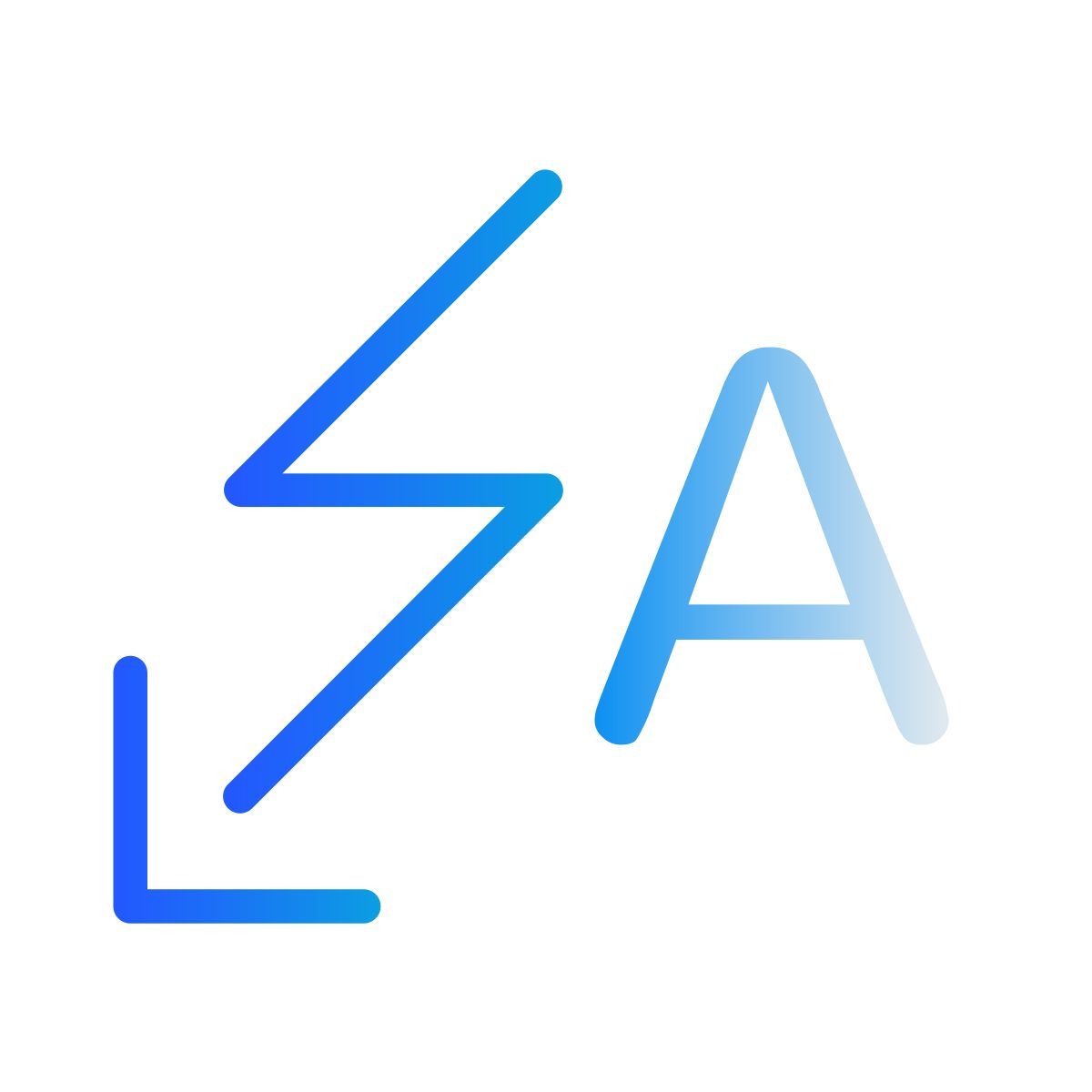 auto flash icon