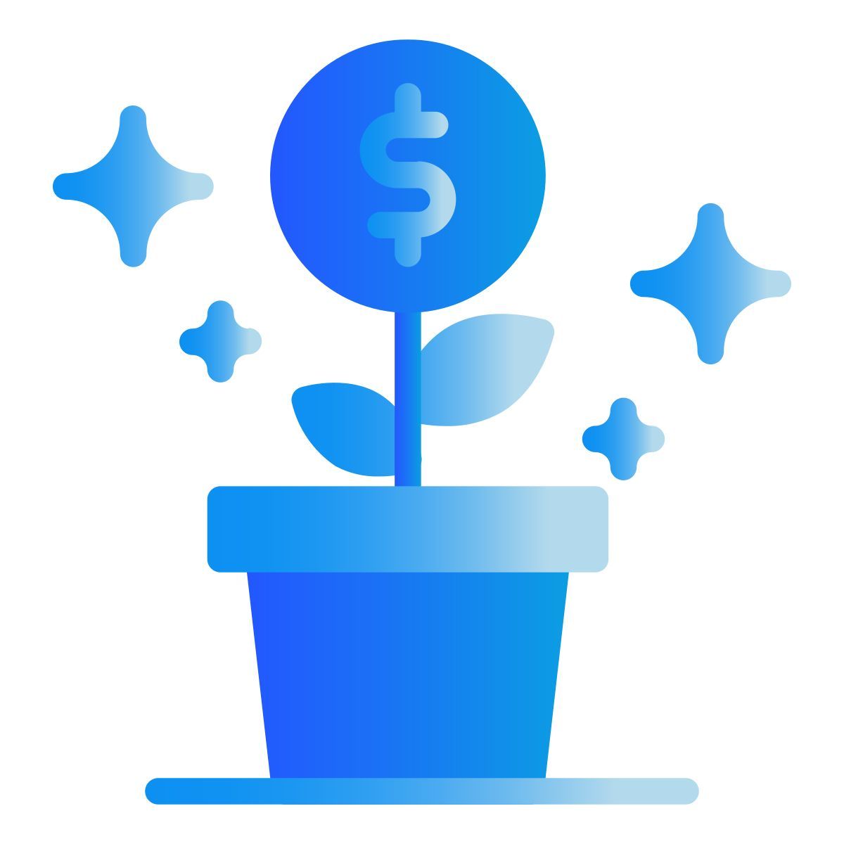 money growth icon