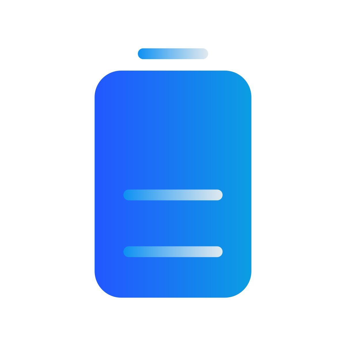 low battery icon