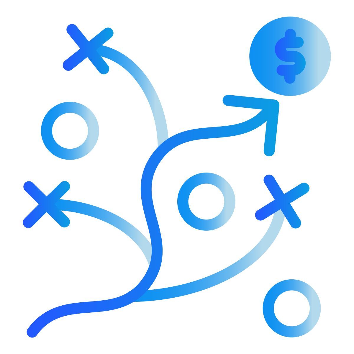 financial strategy icon