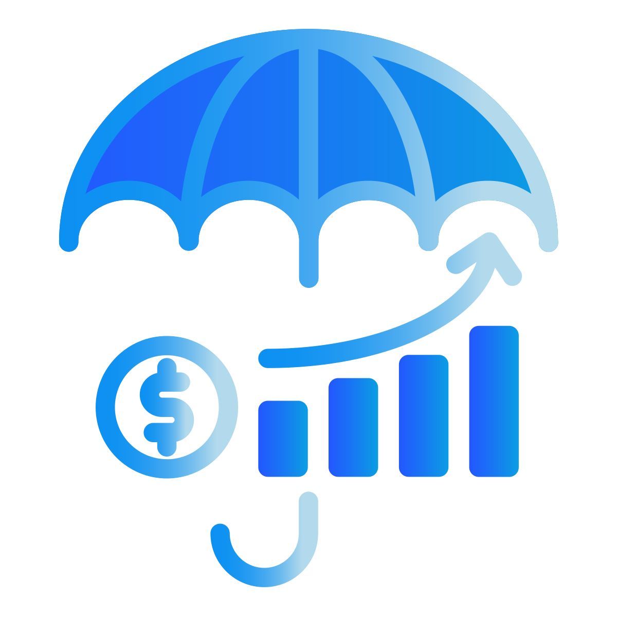 financial growth icon