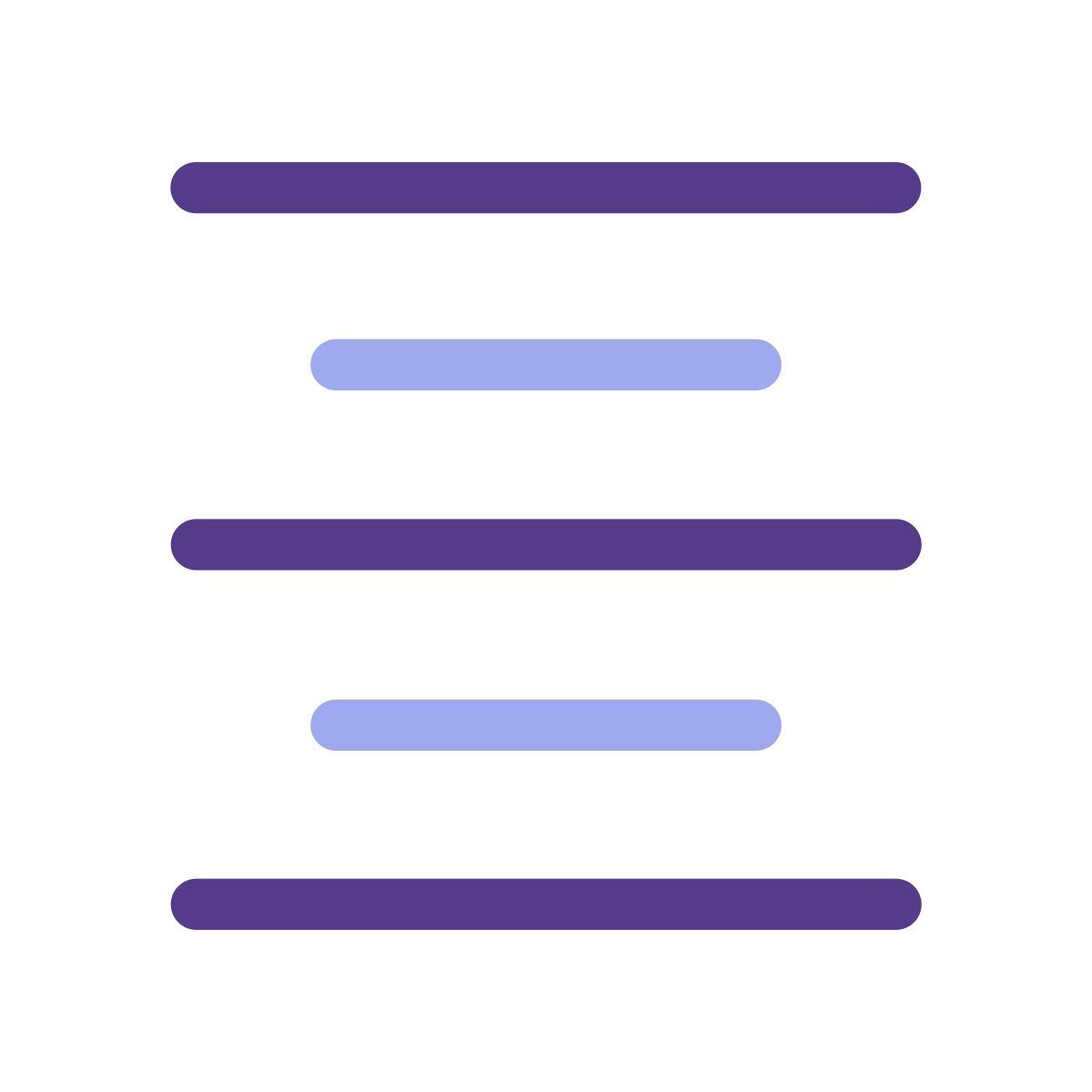 hamburger menu icon