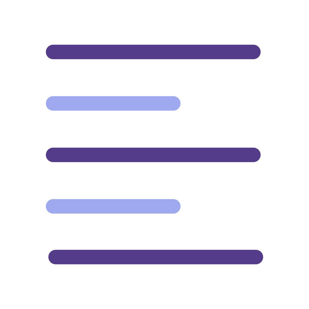 hamburger menu icon