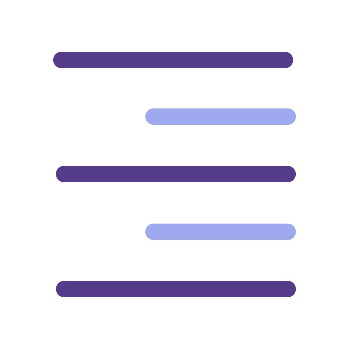 hamburger menu icon