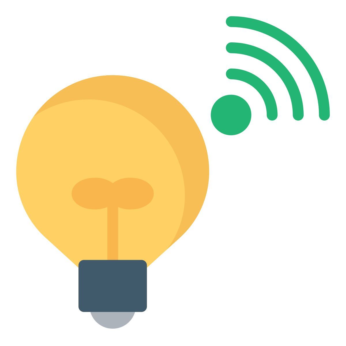 ampoule intelligente icon