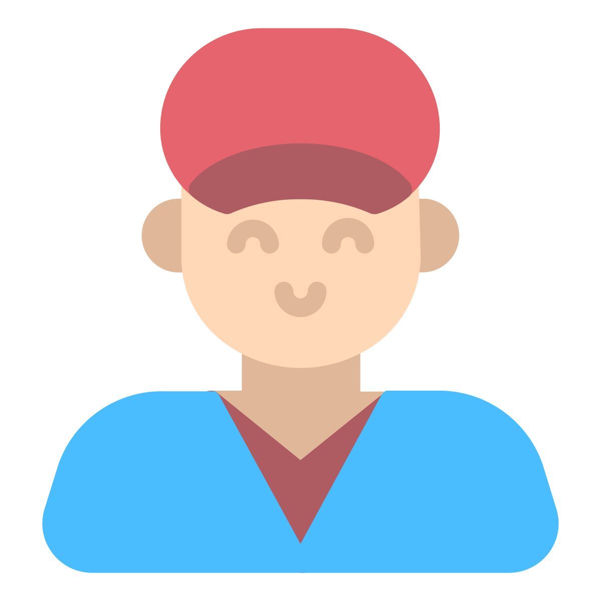 delivery man icon