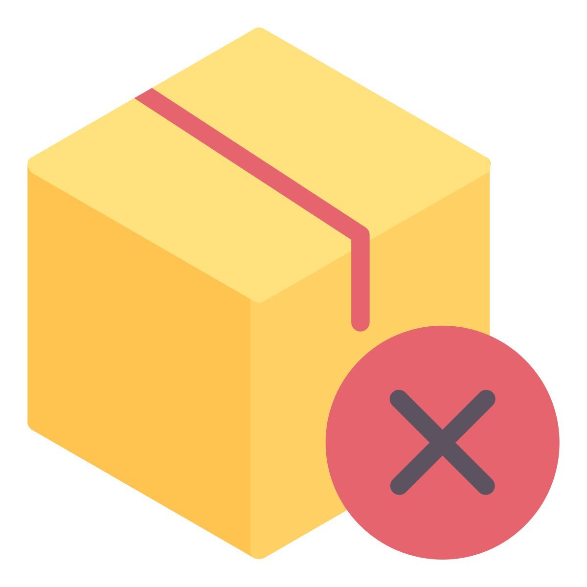 livraison annulée icon