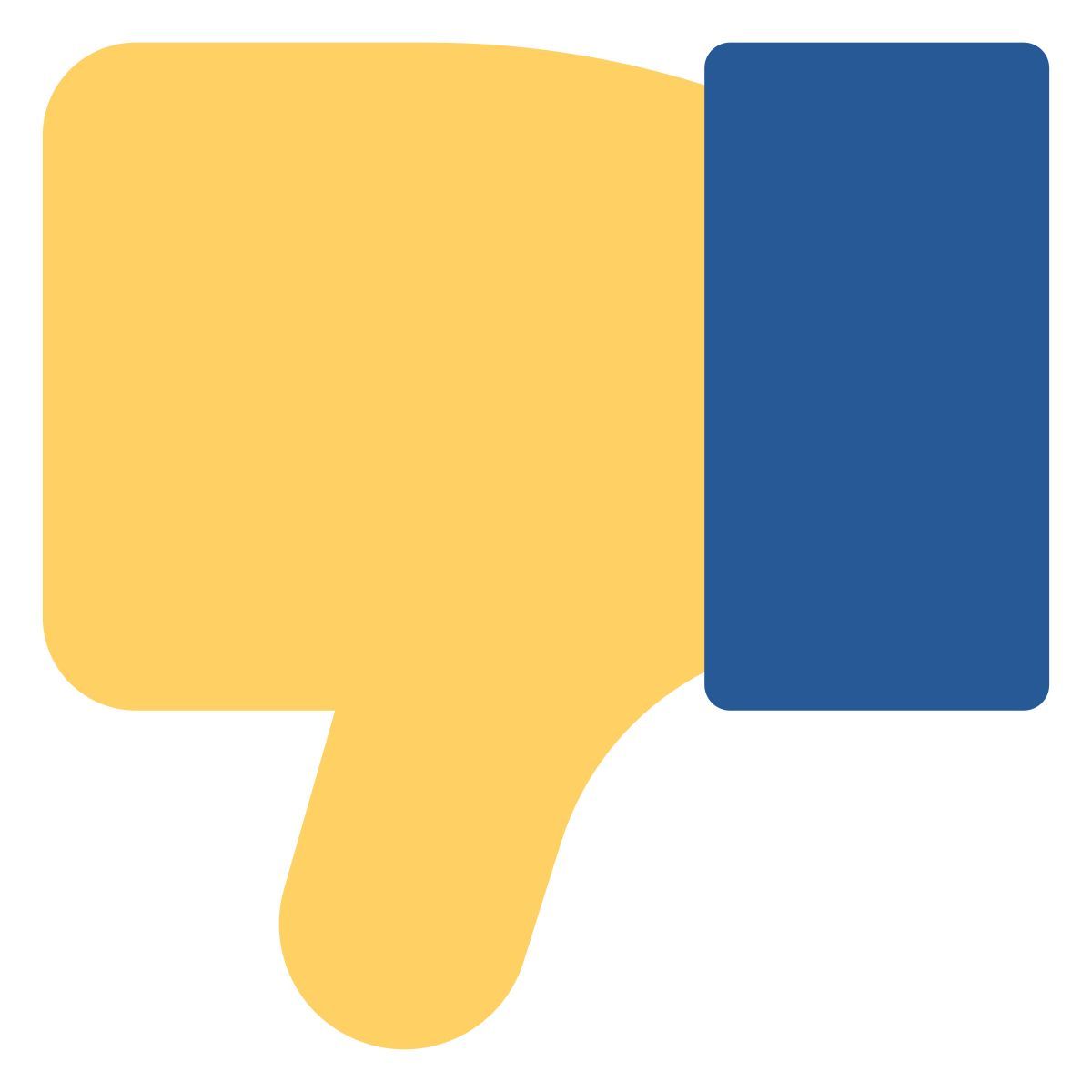 thumb down icon