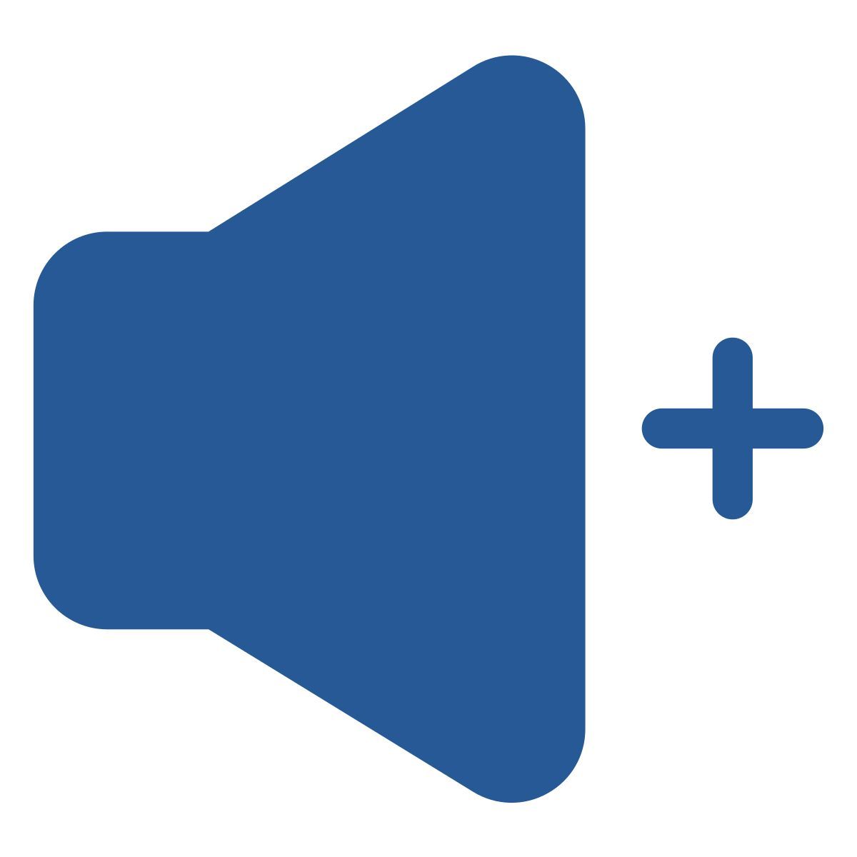 add volume icon