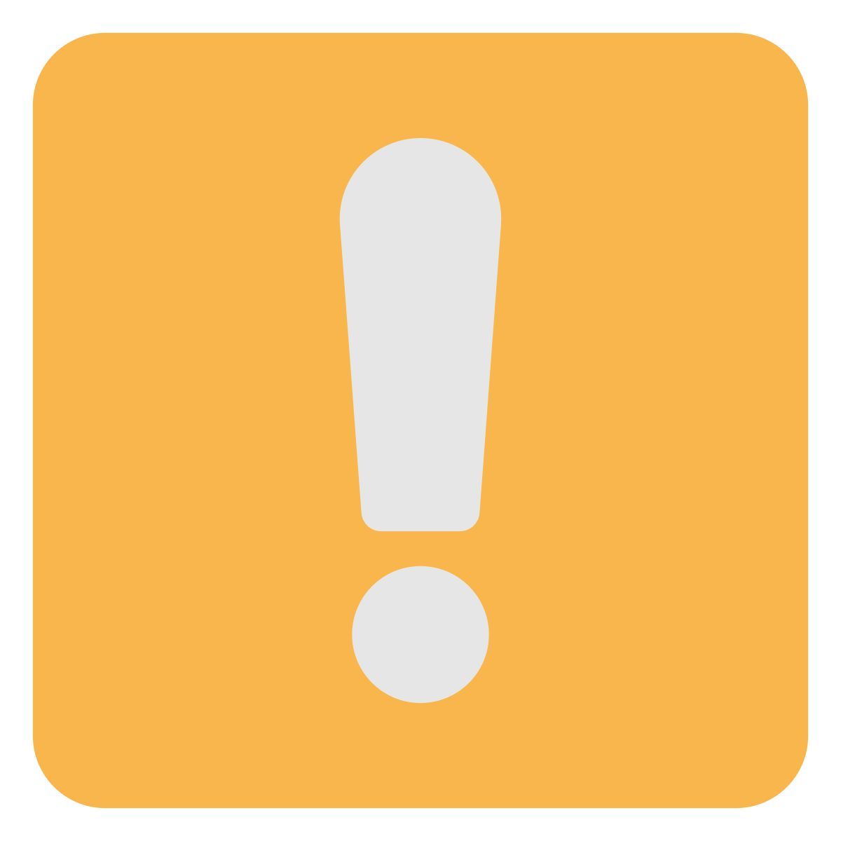 warning icon