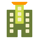 external apartment-hotel-creatype-flat-colourcreatype icon