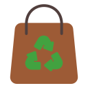 external bag-ecology-recycling-flat-creatype-flat-colourcreatype icon
