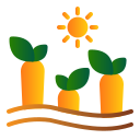 external carrot-agricultur-creatype-flat-colourcreatype icon