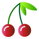 external cherry-fresh-fruit-creatype-flat-colourcreatype icon