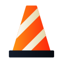 external cone-creatype-tool-and-construction-flat-creatype-flat-colourcreatype icon