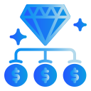 external diamond-business-and-finance-creatype-flat-colourcreatype-2 icon