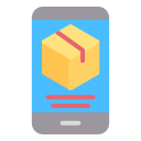 external phone-shipping-and-logistic-creatype-flat-colourcreatype icon