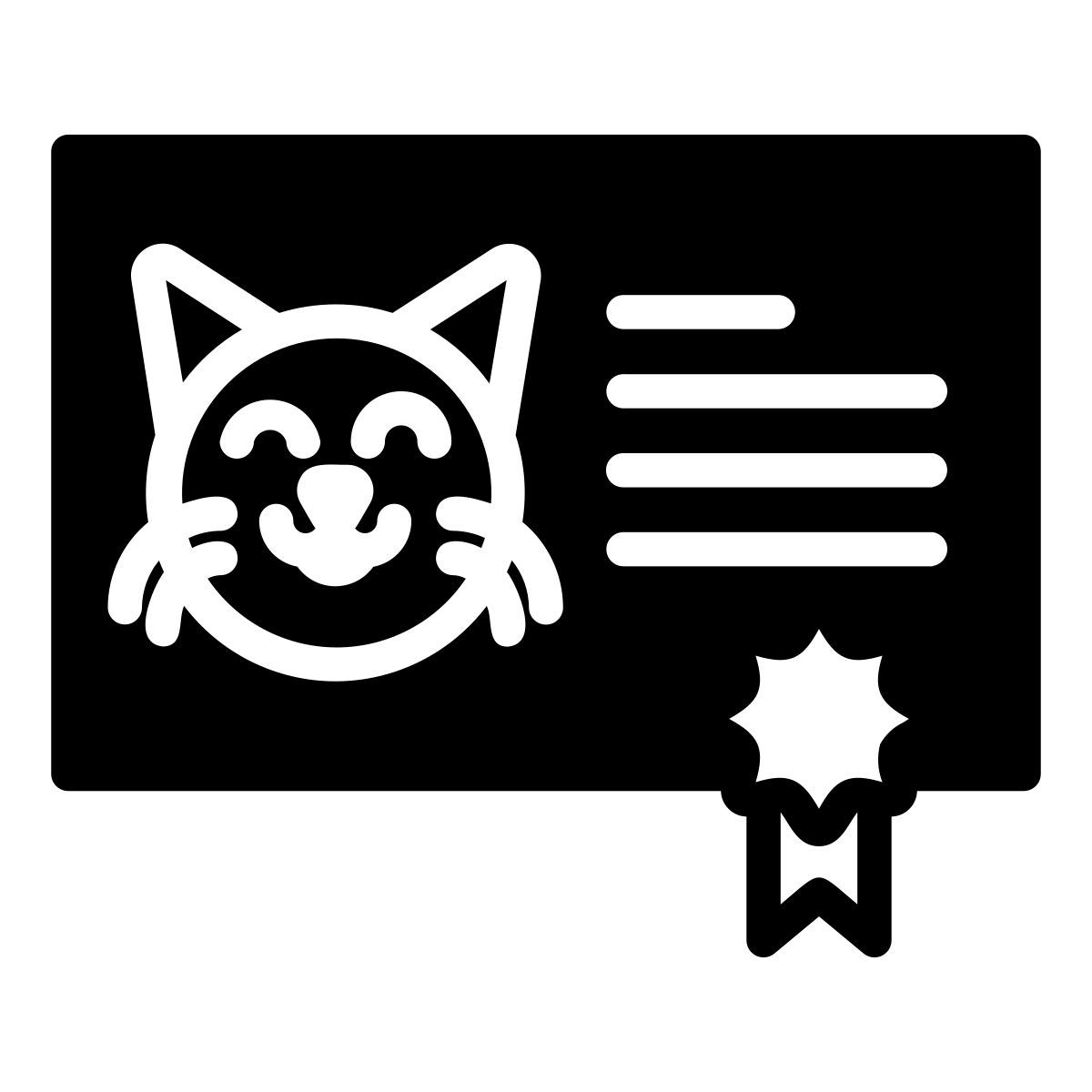 vaccine certificate icon