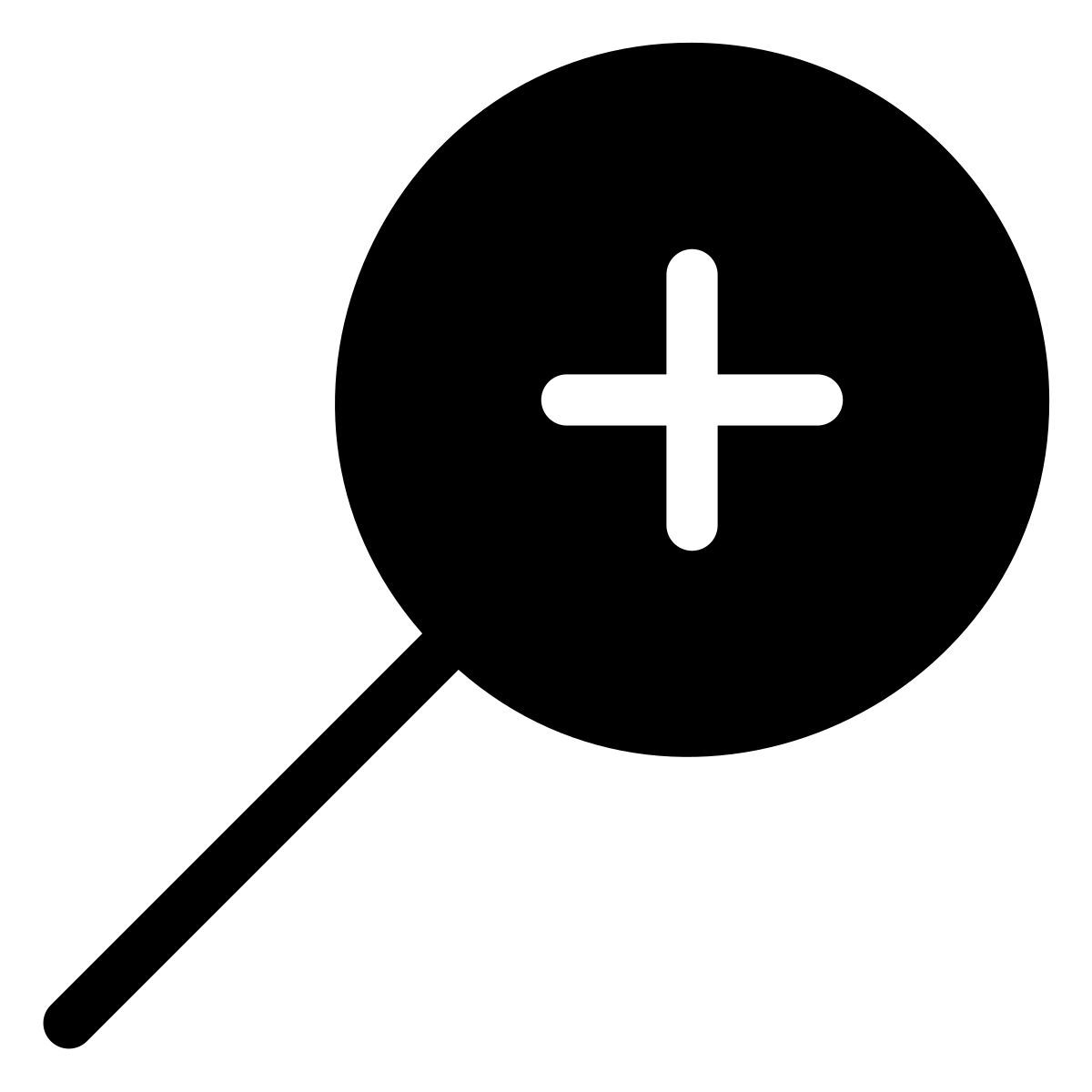 zoom in icon