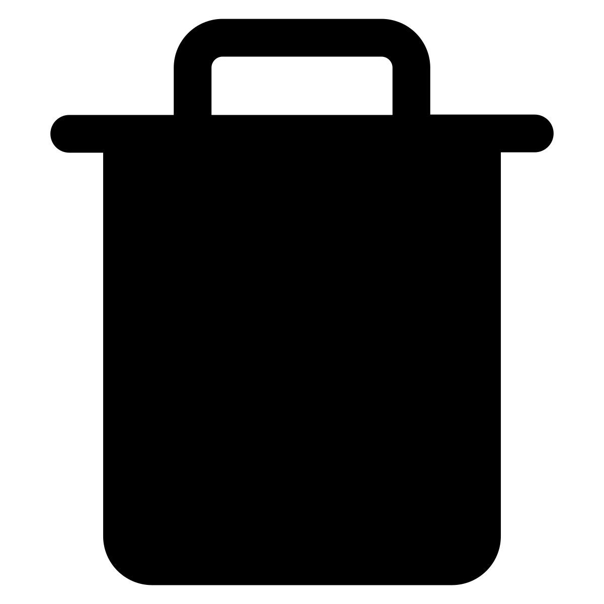 trash bin icon
