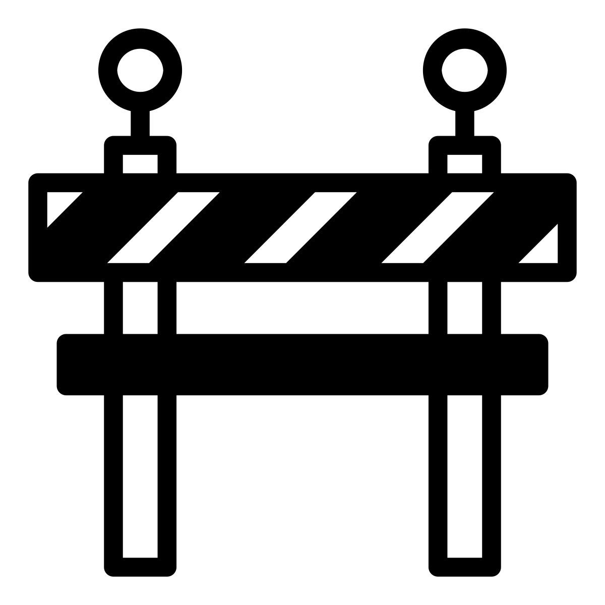 straßenbarriere icon
