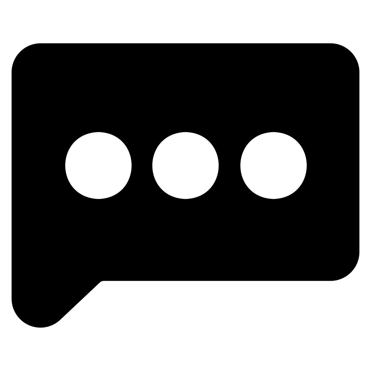 chat bubble icon