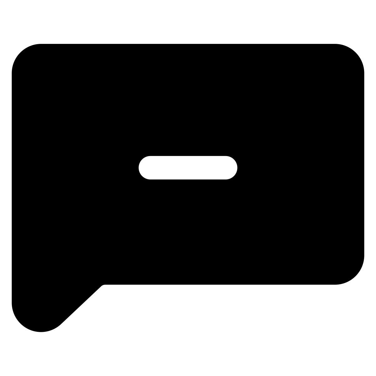 chat bubble icon