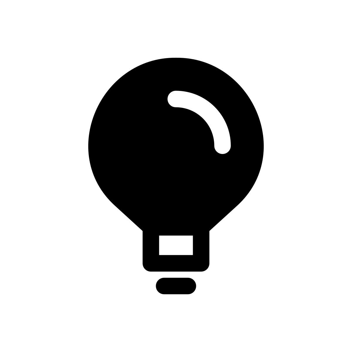lampadina smussata icon