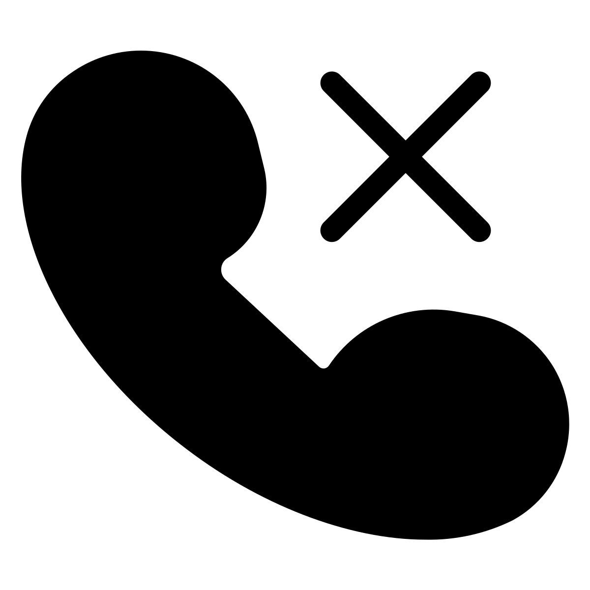 cancel call icon