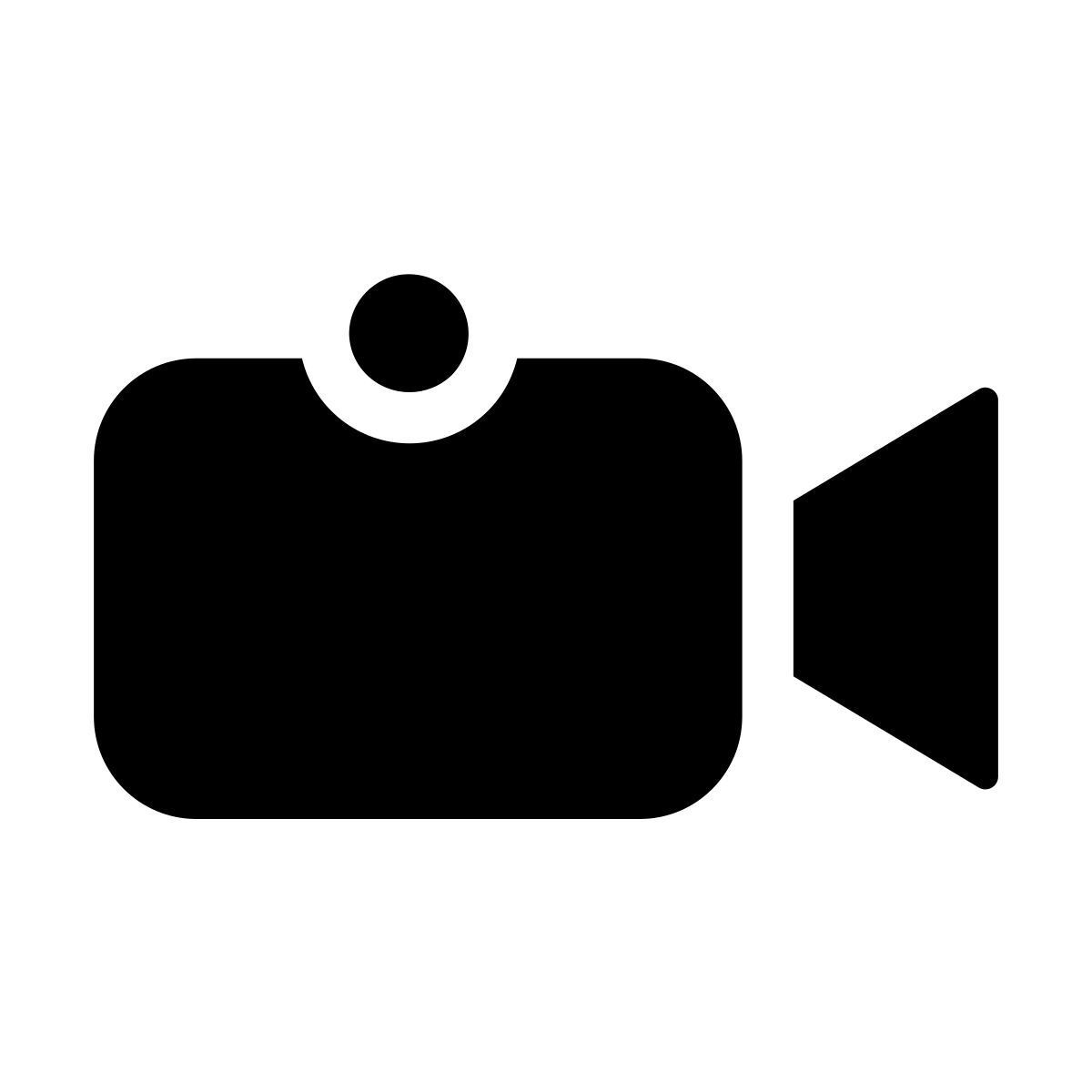 video camera icon