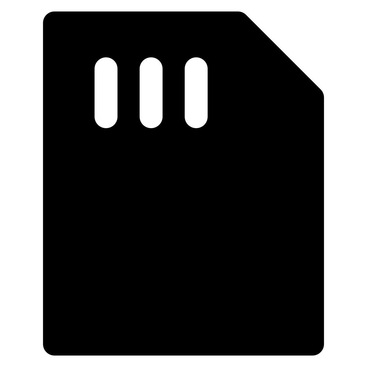 memory card icon
