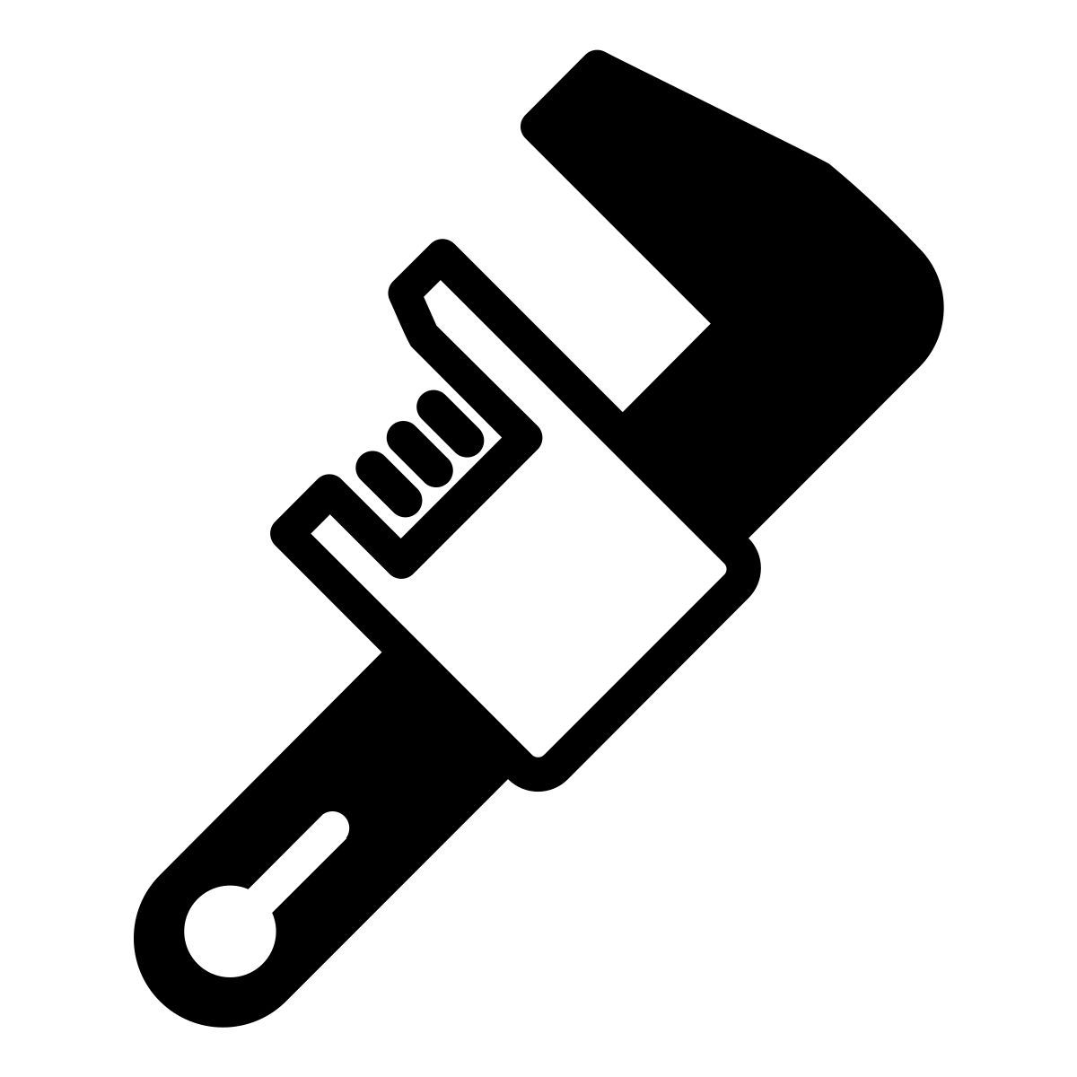 pipe wrench icon